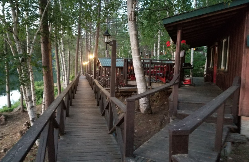 Exterior view of Mattawa River Resort.