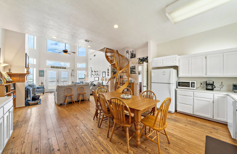 Rental interior at Gary Greene Vacation Rentals.