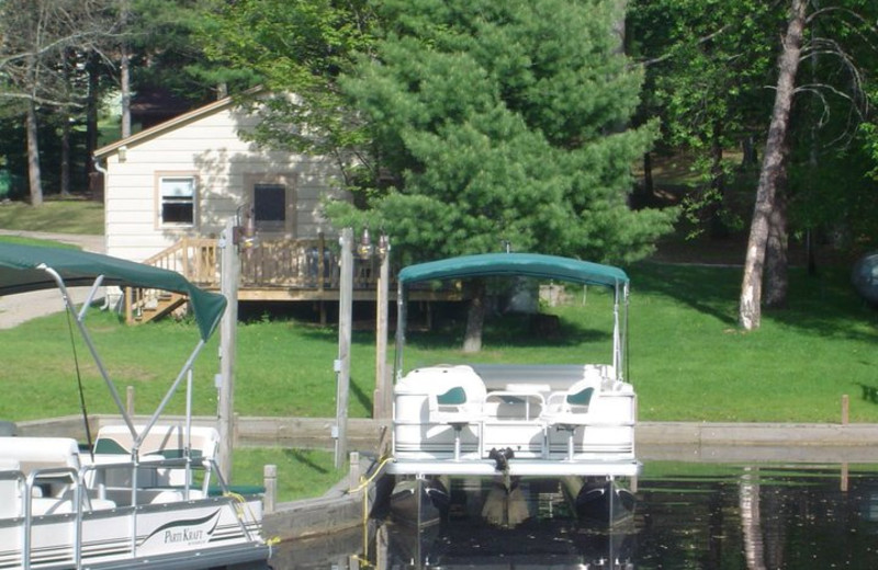 Pontoon rentals at Popp's Resort.