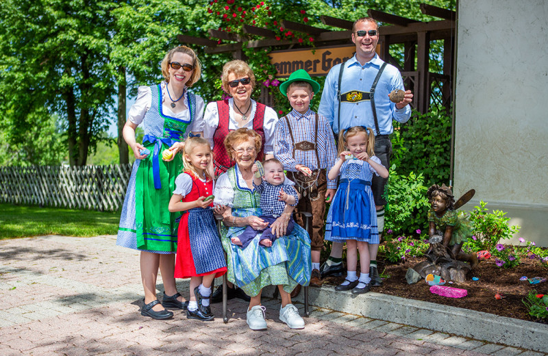 Reunions at Bavarian Inn of Frankenmuth.