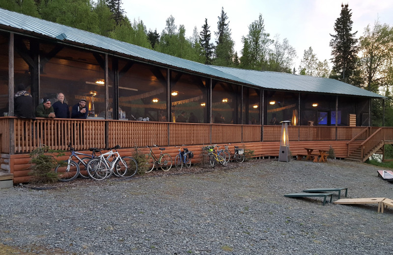 Event center at Gwin's Lodge & Kenai Peninsula Charter Booking Service.