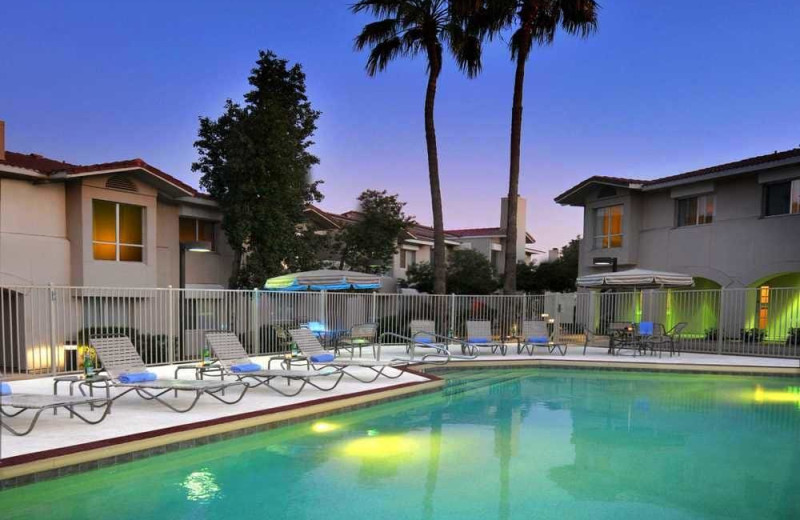 Outdoor pool at Residence Inn by Marriott Tempe.