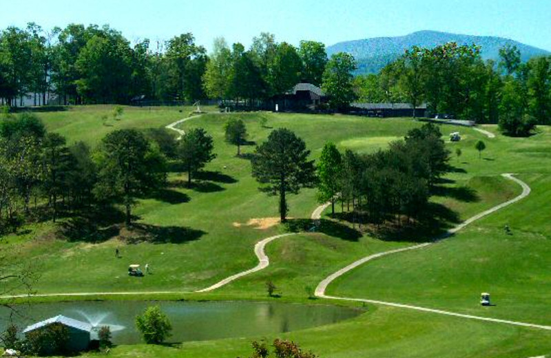 Butternut Creek Golf Course near Avenair Mountain Cabins.