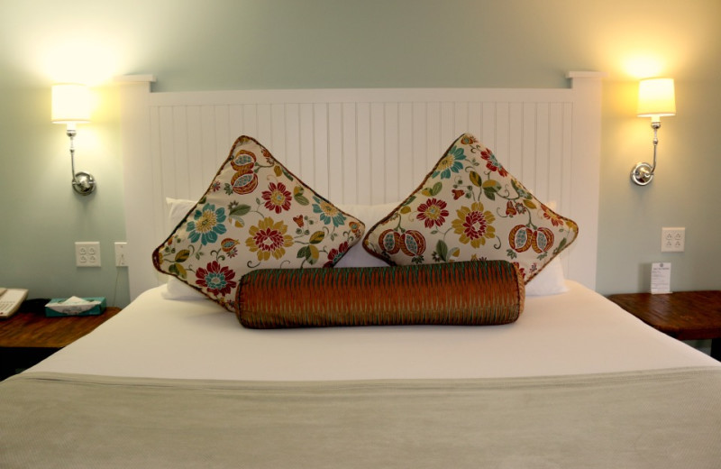 Guest bedroom at The Colonial Inn.