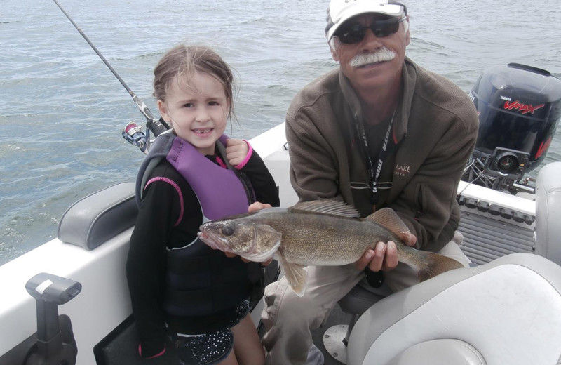 Fishing at Holly's Resort.