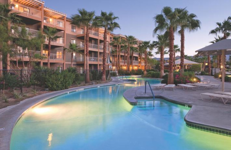 Outdoor pool at Resort at Indio.