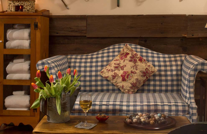 Guest room at Olde Rhinebeck Inn.