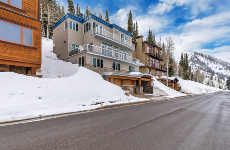 Rental exterior at Canyon Services Vacation Rentals.