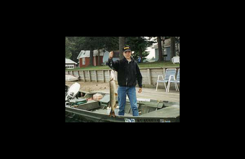Fishing at Klay's Happy Days Resort.