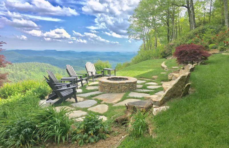 Rental patio at Chambers Realty & Vacation Rentals.