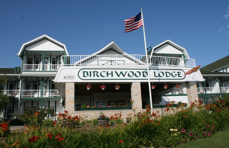 Exterior view of Birchwood Lodge.