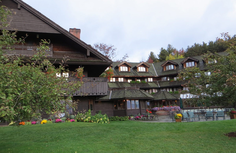 Exterior view of Trapp Family Lodge.