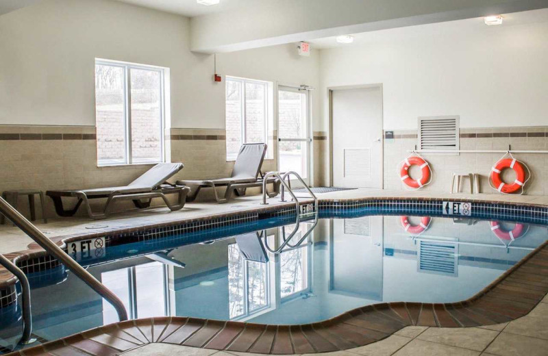 Indoor pool at Sleep Inn 