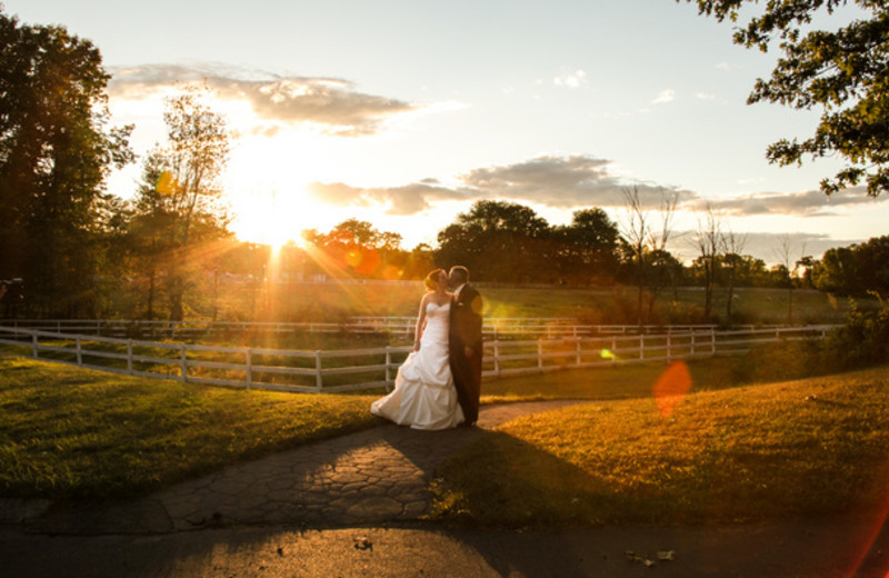 Romantic wedding at Stonehedge Inn and Spa.