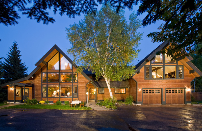 Exterior view of Good Medicine Lodge.