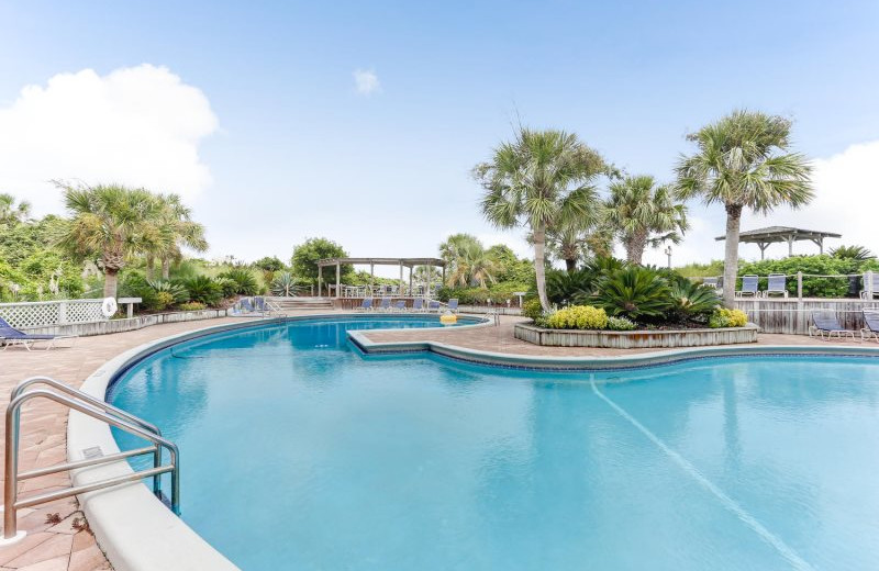 Rental pool at Amelia Rentals and Management Services.