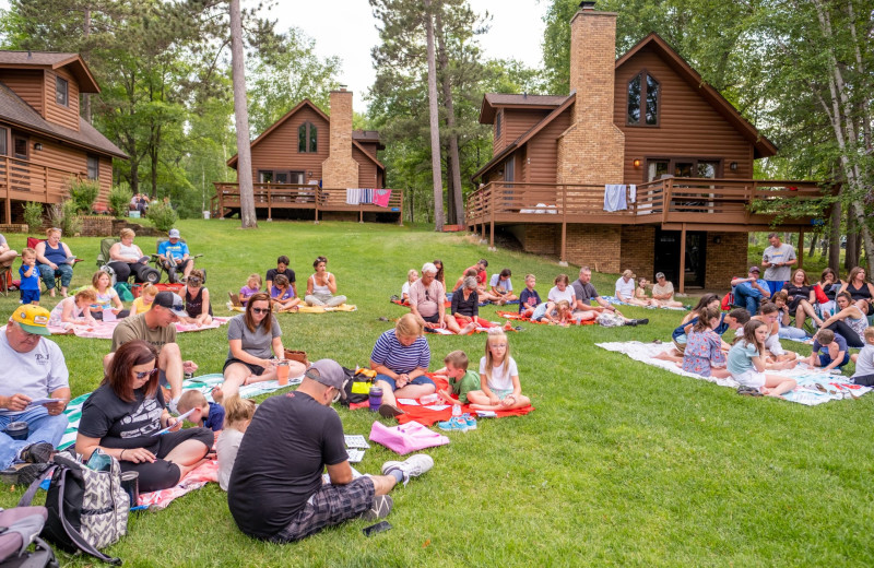 Groups at Boyd Lodge.