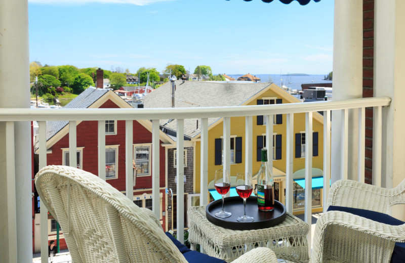 Guest balcony at Lord Camden Inn.