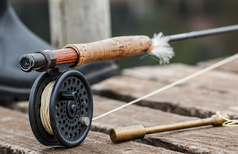 Fishing near The Snuggle Inn.