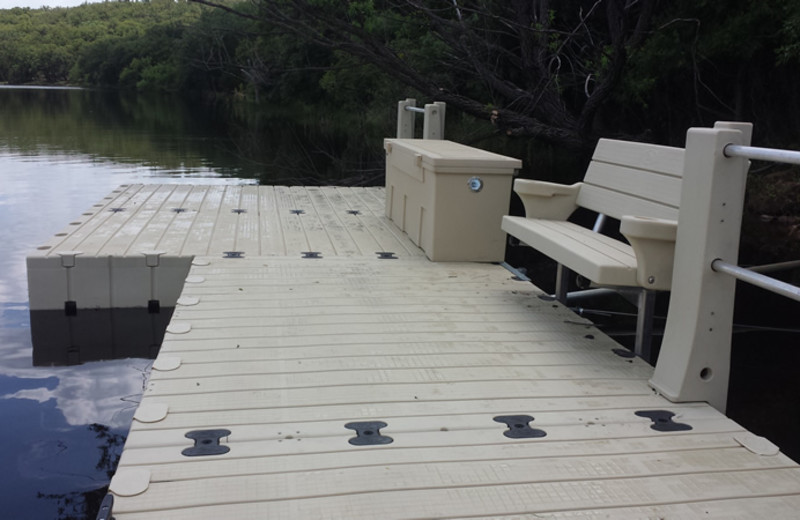 Dock at Greystone Castle Sporting Club.