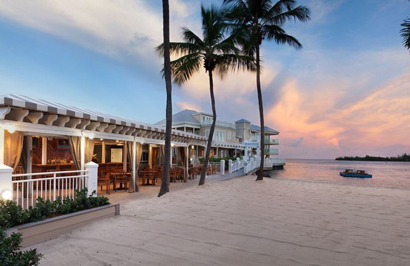 The beach at Pier House Resort & Spa.