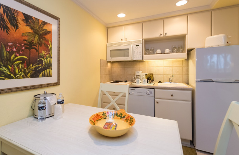 Guest kitchen at Inn At The Beach Resort.