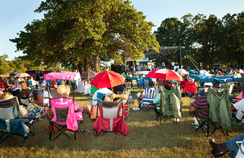 Concerts at POSTOAK Lodge & Retreat.