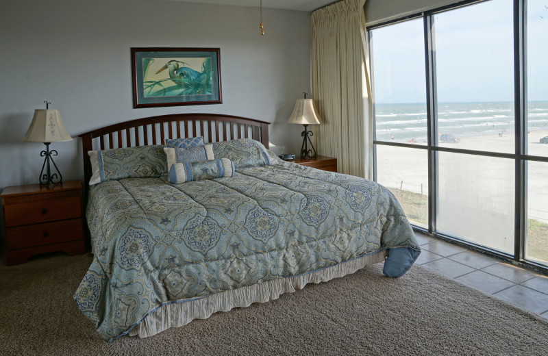 Bedroom at Island House Beach Front Condominiums