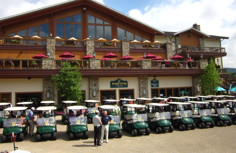 Golf course at Holiday Valley Resort.