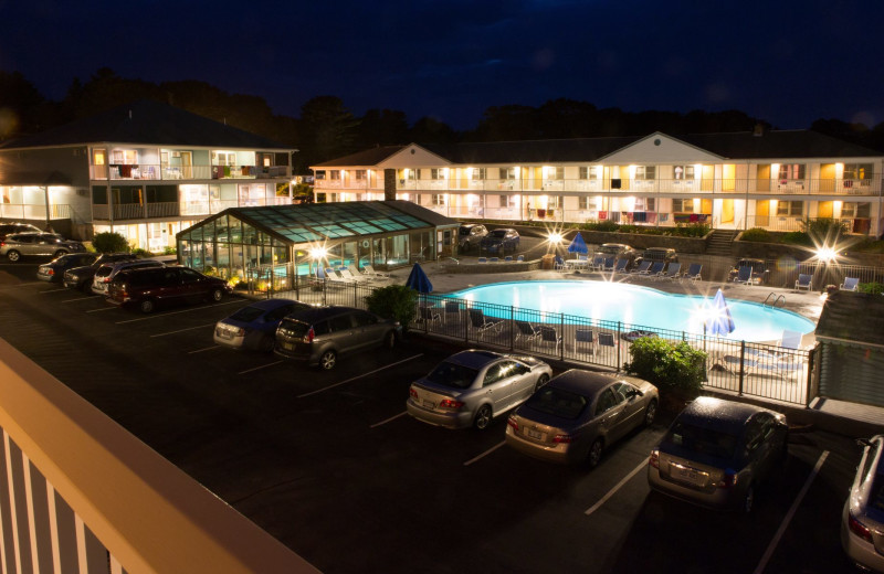 Indoor and outdoor pool available at Mariner Resort.