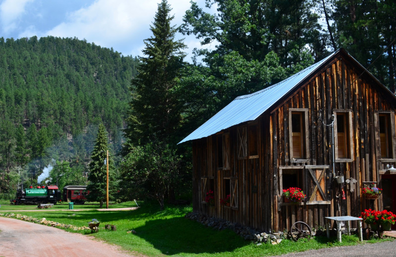 Cabin exterior at Backroads Inn and Cabins.