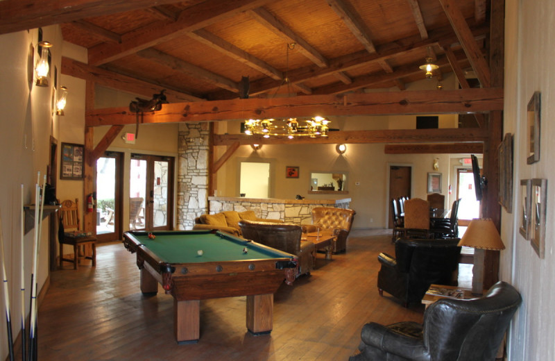 Guest living room at Flying L Hill Country Resort & Conference Center.