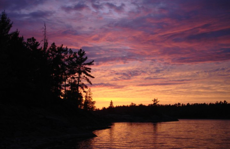 The Lake at Camp Wanikewin Lodge