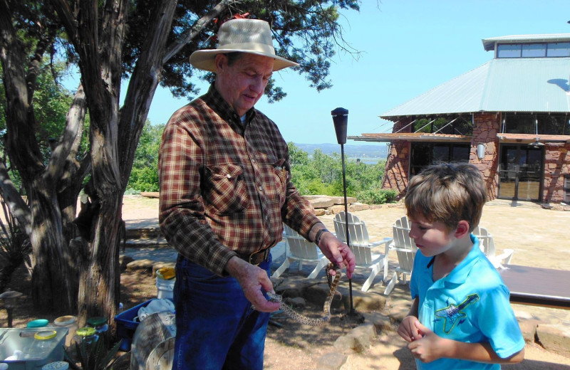 Nature talks at Canyon of the Eagles Nature Park & Resort.