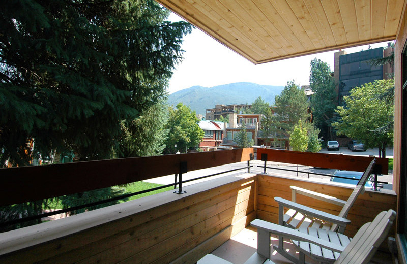 Balcony view at Frias Properties of Aspen - Fasching Haus #180.