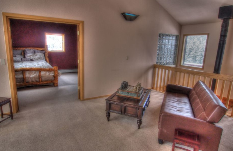 Vacation rental interior at SkyRun Vacation Rentals - Nederland, Colorado.