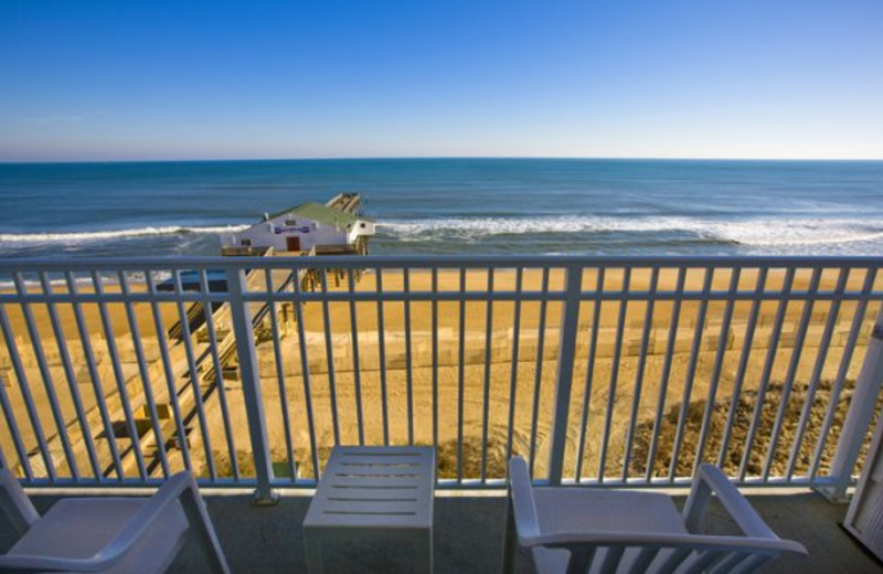 Ocean view at Hilton Garden Inn Outer Banks.