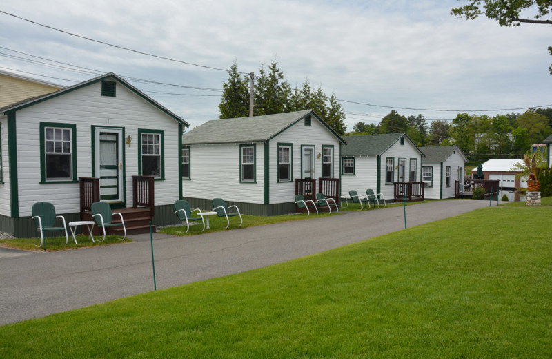 Cottage exterior at Channel Waterfront Cottages.