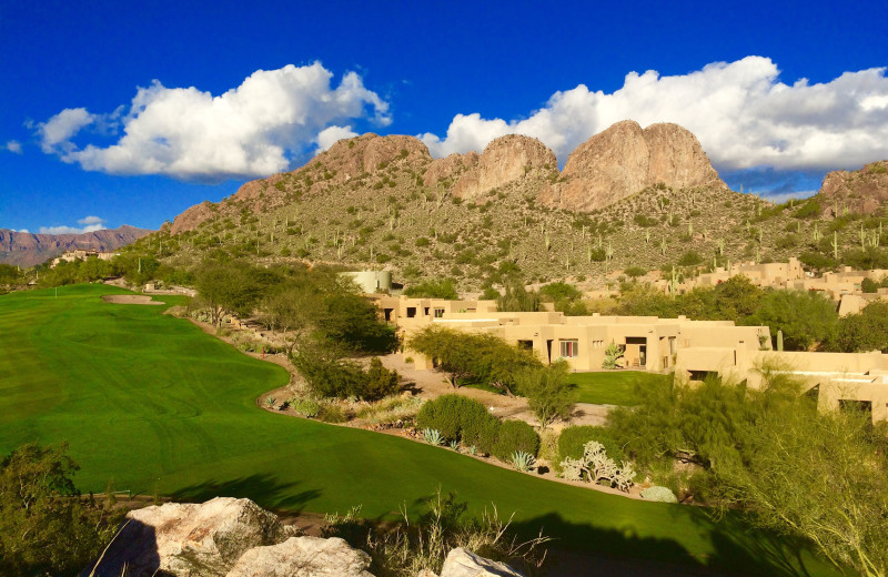 Exterior view of Gold Canyon Golf Resort.
