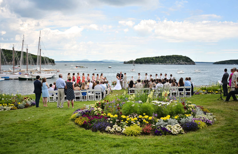 Wedding at Bar Harbor Inn & Spa.