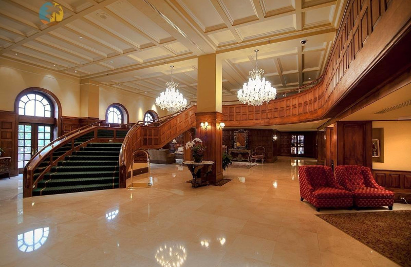 Lobby at HORA Vacation Rentals.