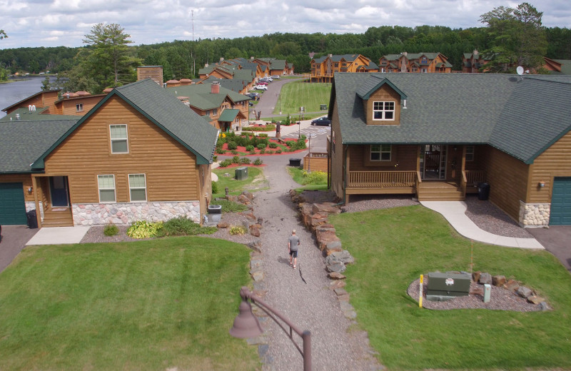 Exterior view of Big Sandy Lodge & Resort.