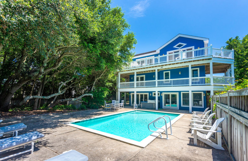 Rental pool at Joe Lamb Jr. & Associates Vacation Rentals.