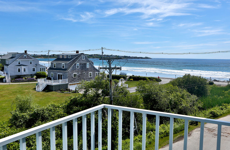 Balcony view at Anchorage Inn.