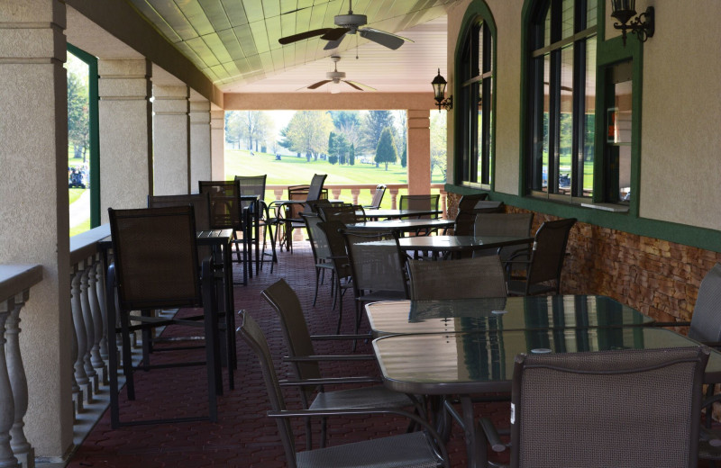 Dining at The Lodge at Lykens Valley.