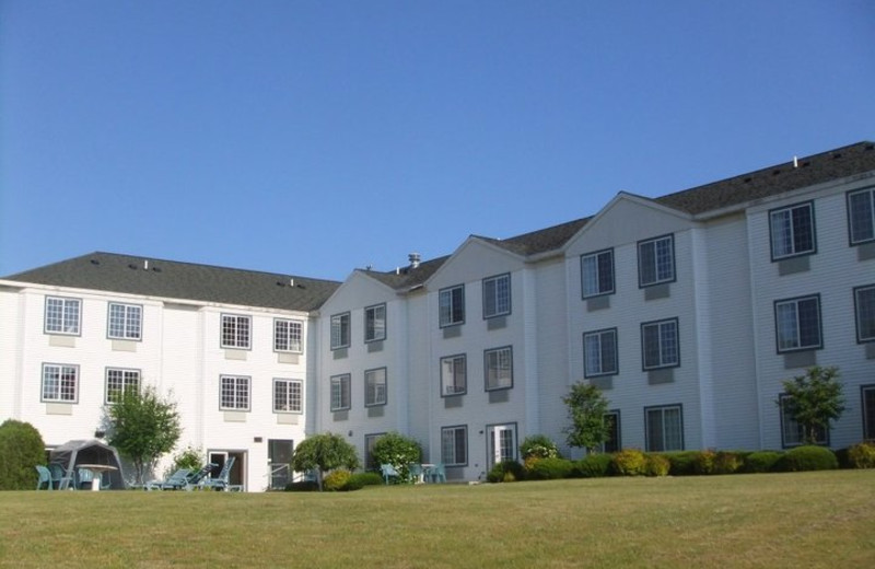 Exterior back at Charlevoix Inn.