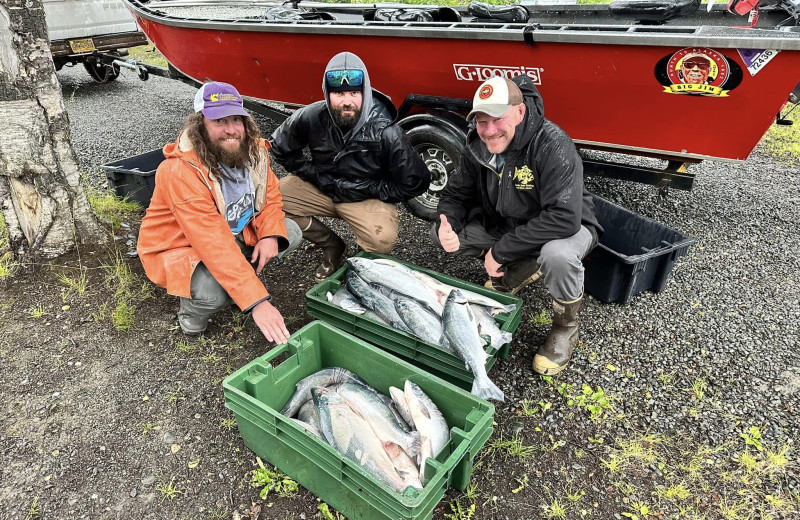 Fishing at Jimmie Jack's Alaska Fishing Lodges.