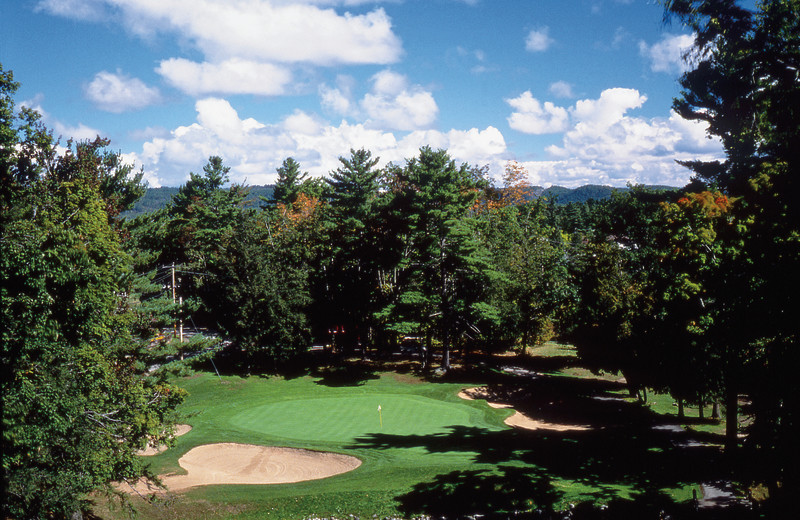 Golf course at Fairmont Le Chateau Montebello.