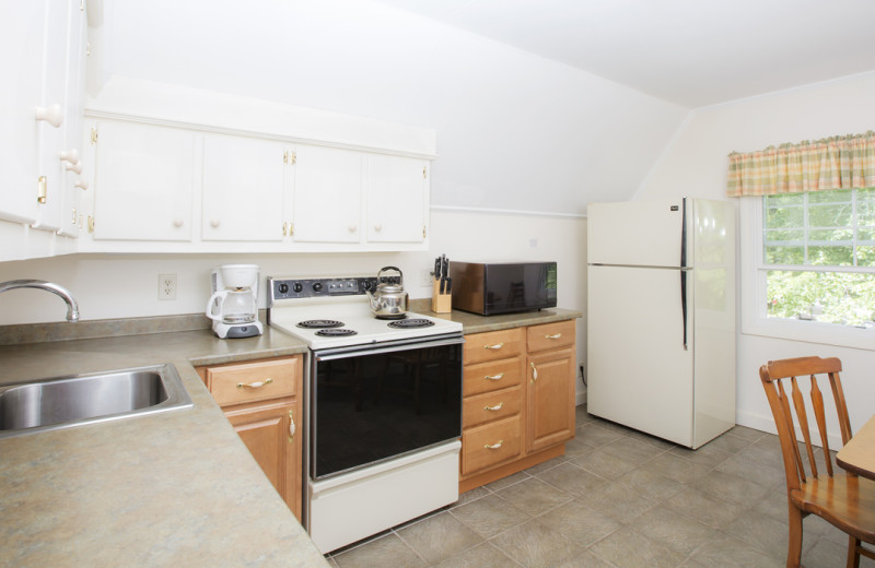 Kitchen at Chelka Lodge.