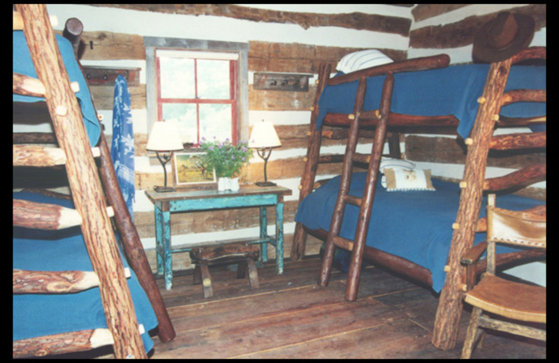 Bunk beds at Moriah.